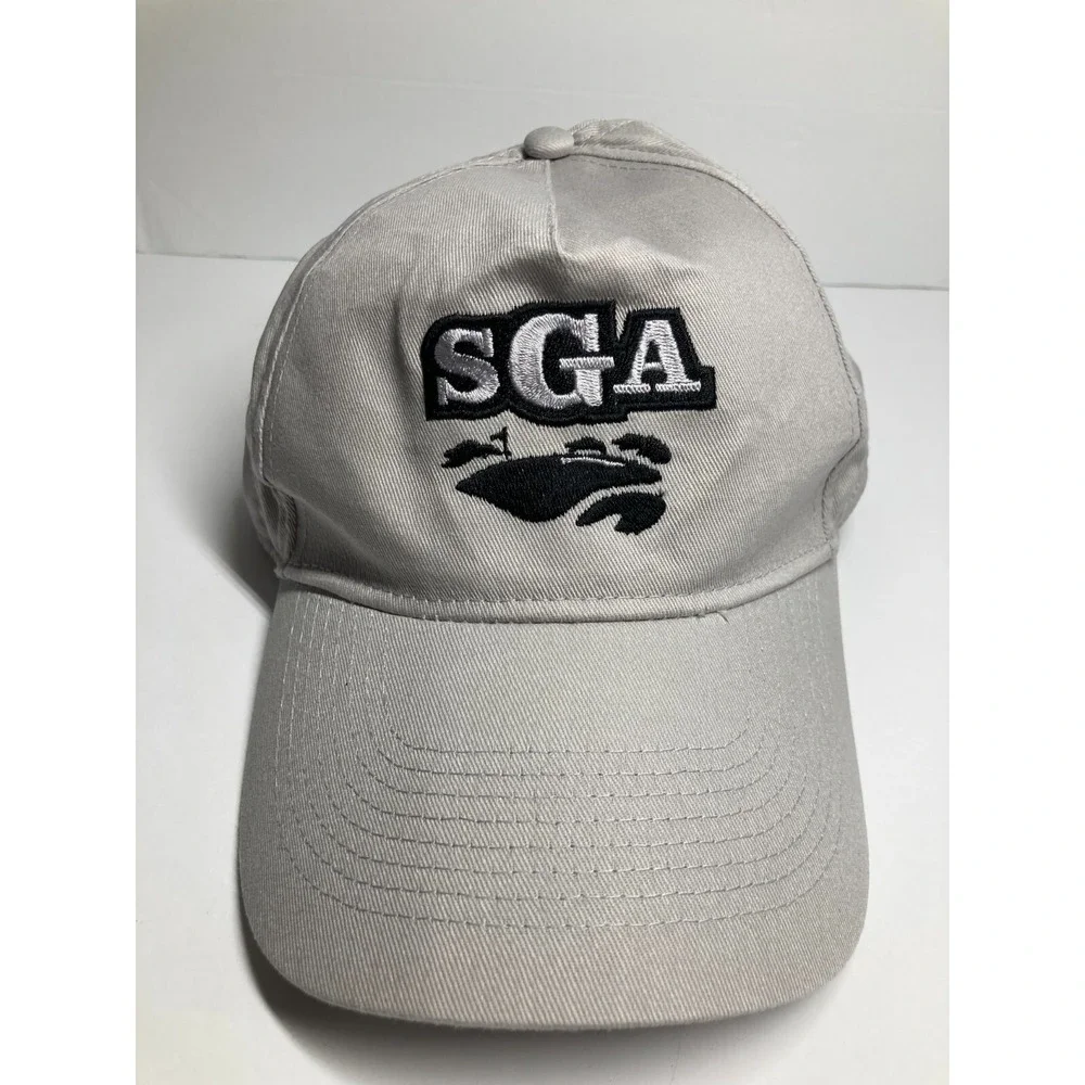 SGA‎ Tour Golf Hat Cap Beige Adjustable  Cotton Twill  US Amateur Golf Tour